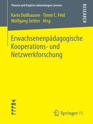 cover image of Erwachsenenpädagogische Kooperations- und Netzwerkforschung